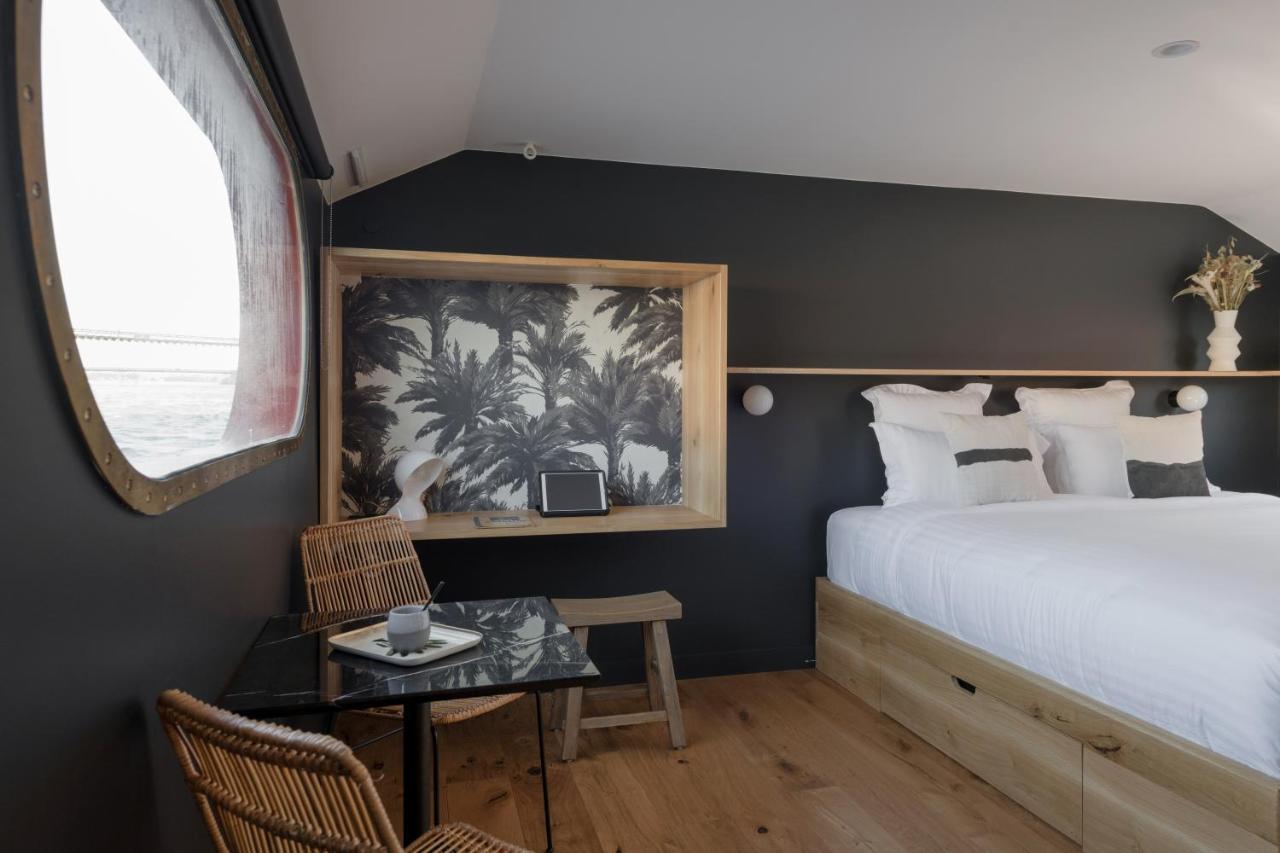 La Peniche - Bed And Bicycle - Tournon Hotel Exterior foto