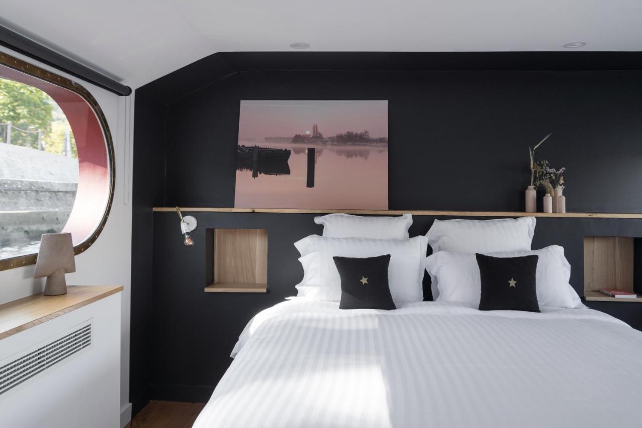 La Peniche - Bed And Bicycle - Tournon Hotel Exterior foto