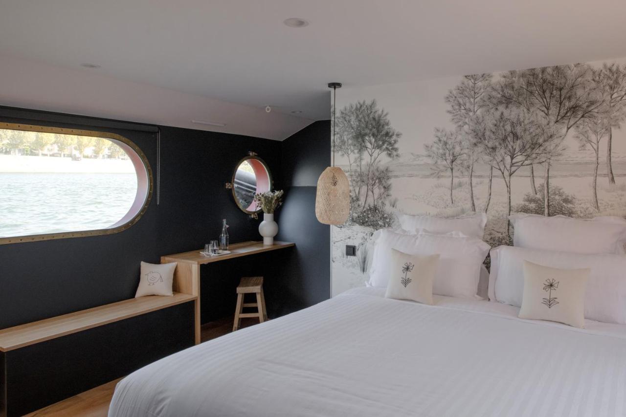 La Peniche - Bed And Bicycle - Tournon Hotel Exterior foto